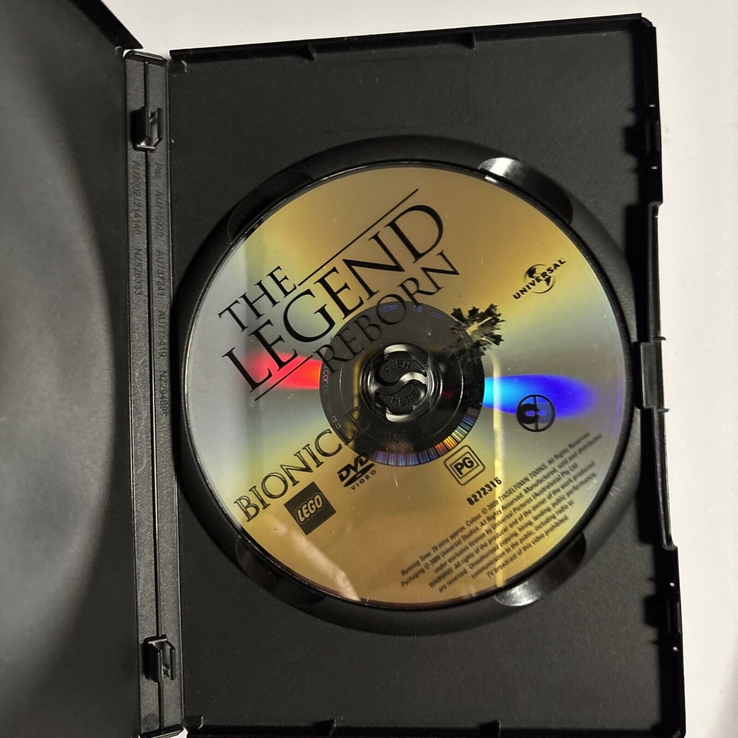 Bionicle - The Legend Reborn (DVD, 2009) Region 4 &2