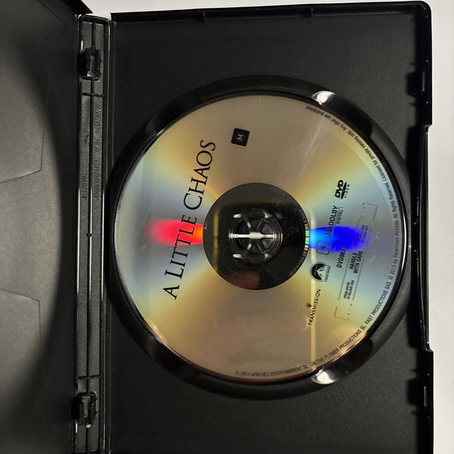 A Little Chaos (DVD, 2014) Kate Winslet, Alan Rickman Region 4