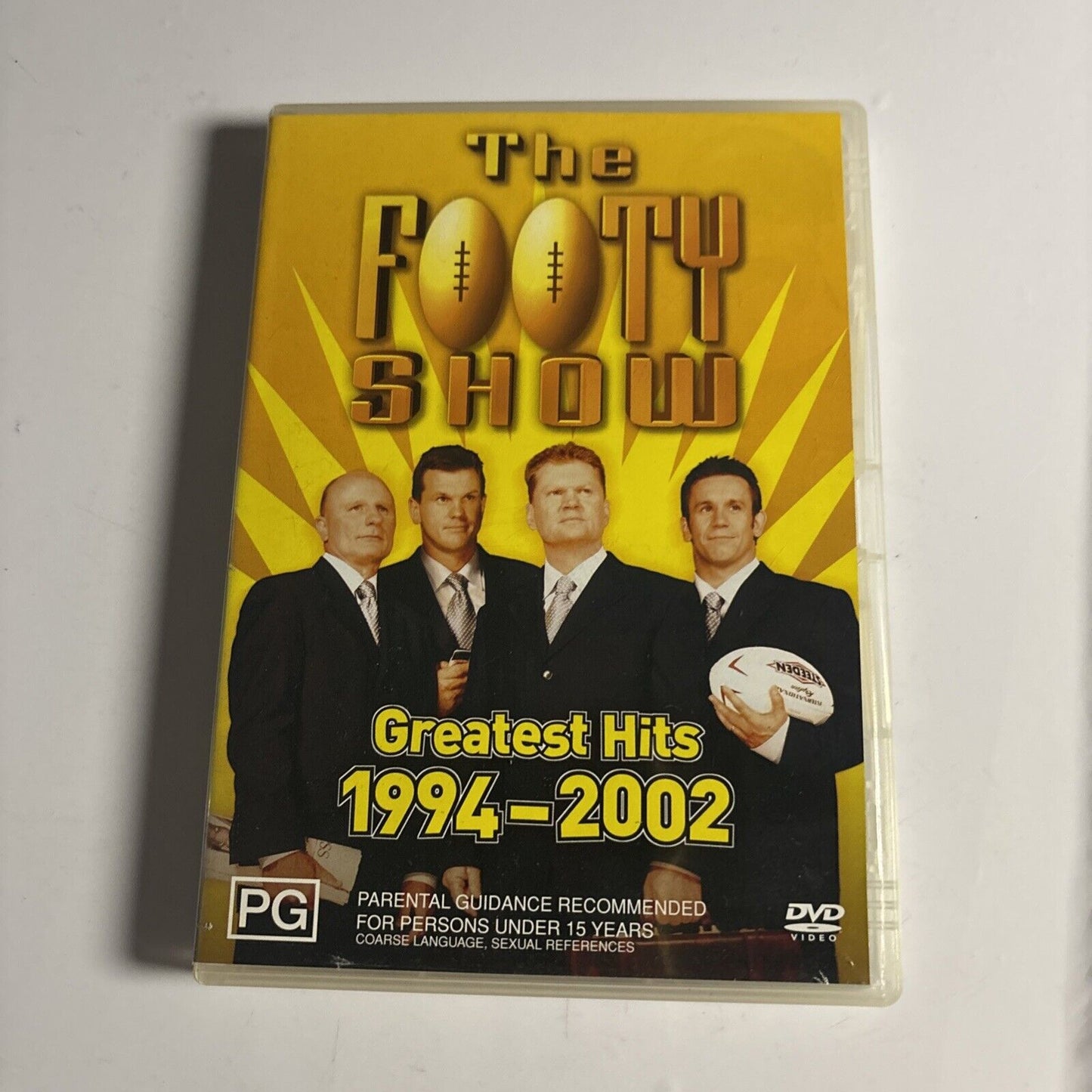 The Footy Show - Greatest Hits 1994-2002 (DVD, 1994) Rugby League. Matthew Johns