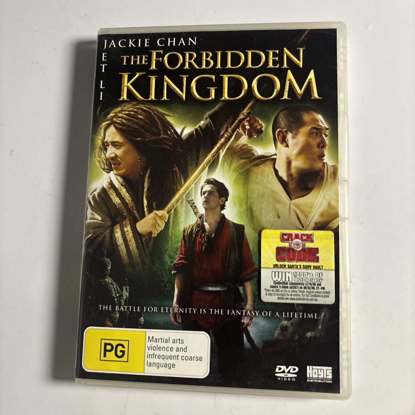 The Forbidden Kingdom (DVD, 2008) Jackie Chan Region 4
