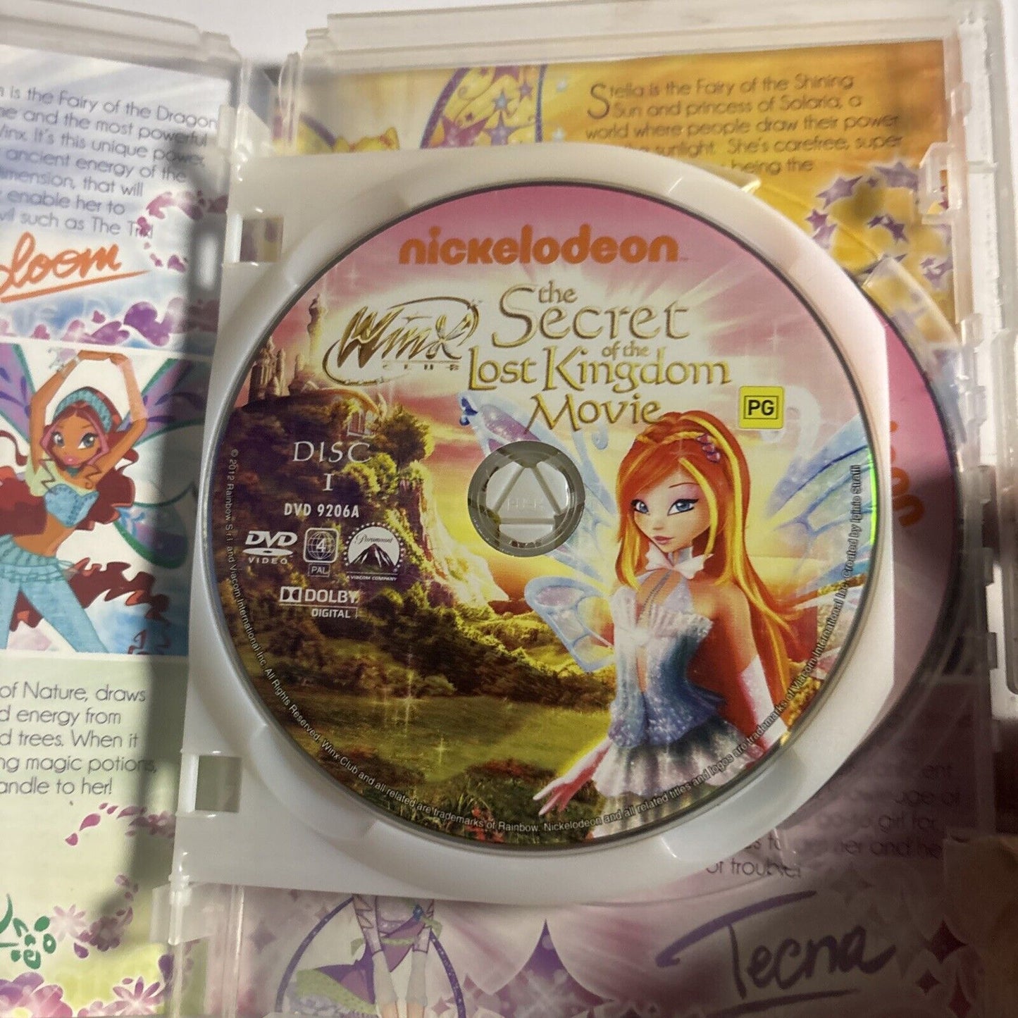 Winx Club - The Secret of the Lost Kingdom (DVD, 2007) Region 4