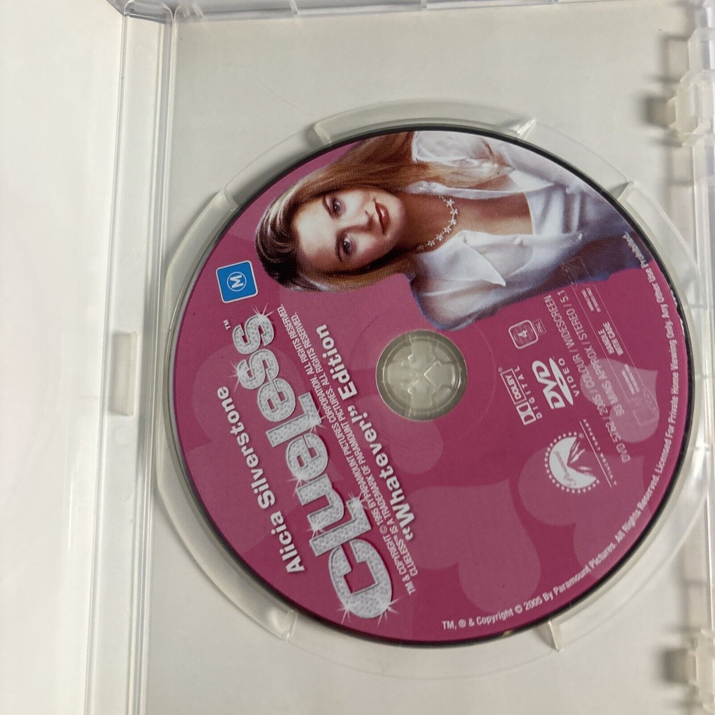 Clueless - Whatever Edition (DVD, 1995) Alicia Silverstone Region 4