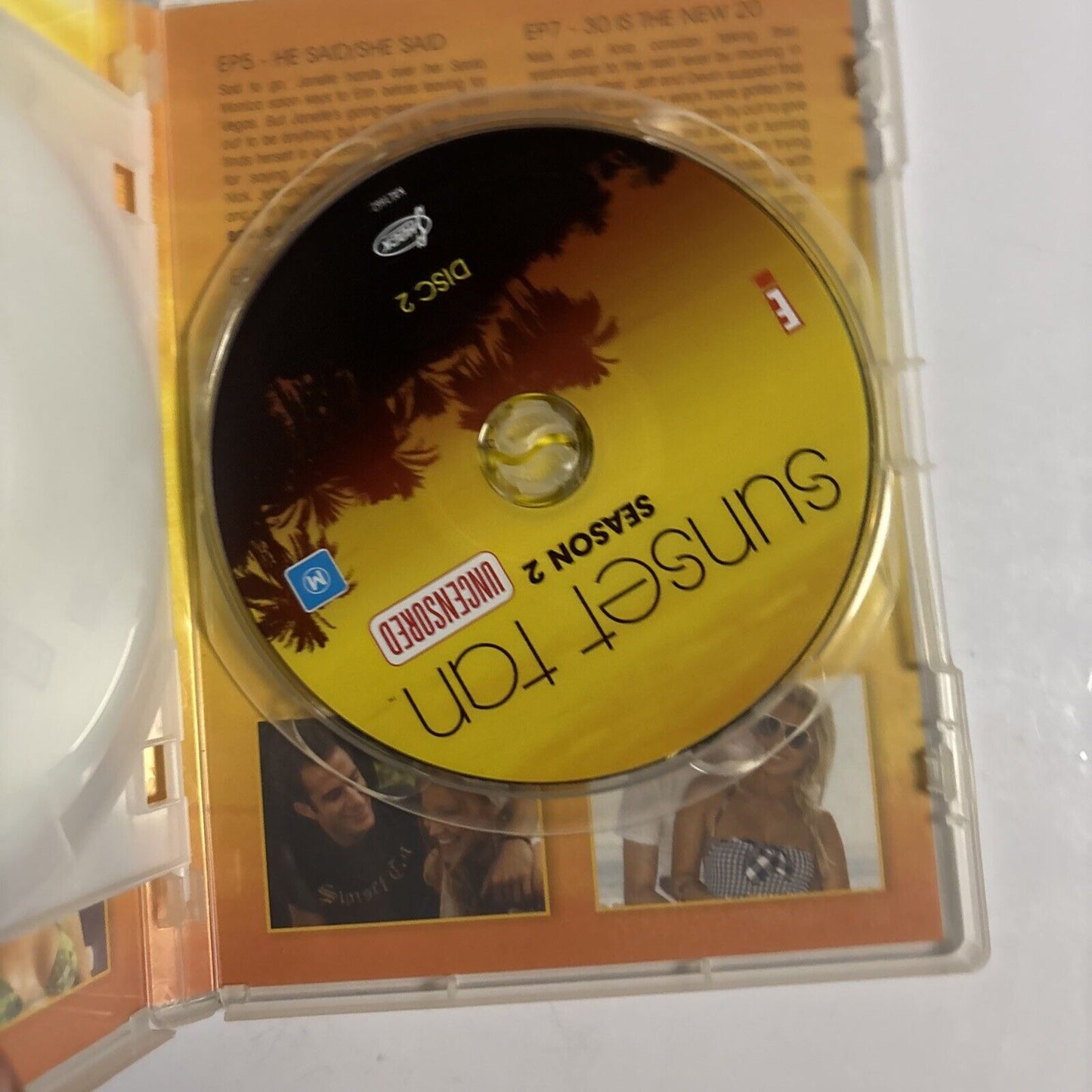 Sunset Tan : Season 2 (DVD, 2008, 2-Disc) All Regions