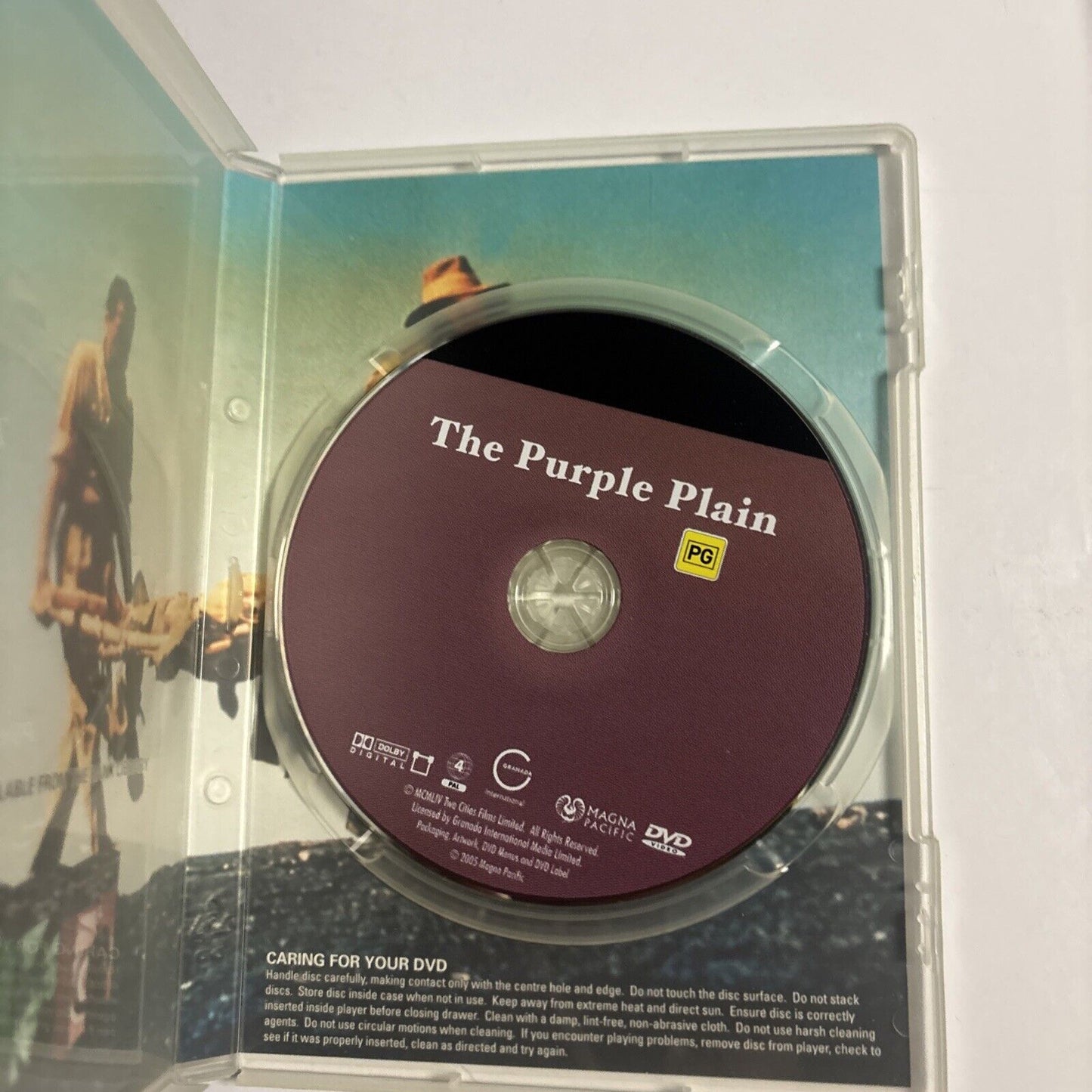 The Purple Plain (DVD, 1955) Gregory Peck, Win Min Than Region 4