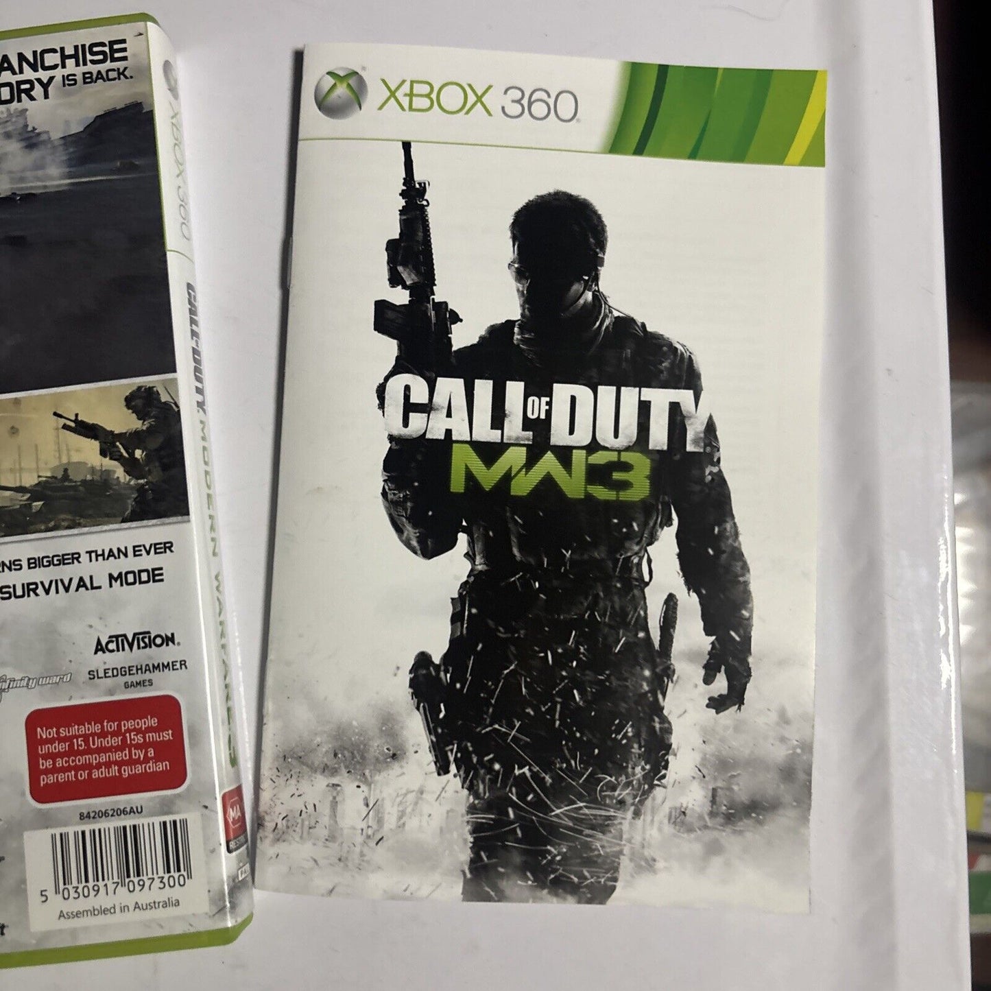 Call of Duty: Modern Warfare 3 Xbox 360 Complete w/Manual PAL
