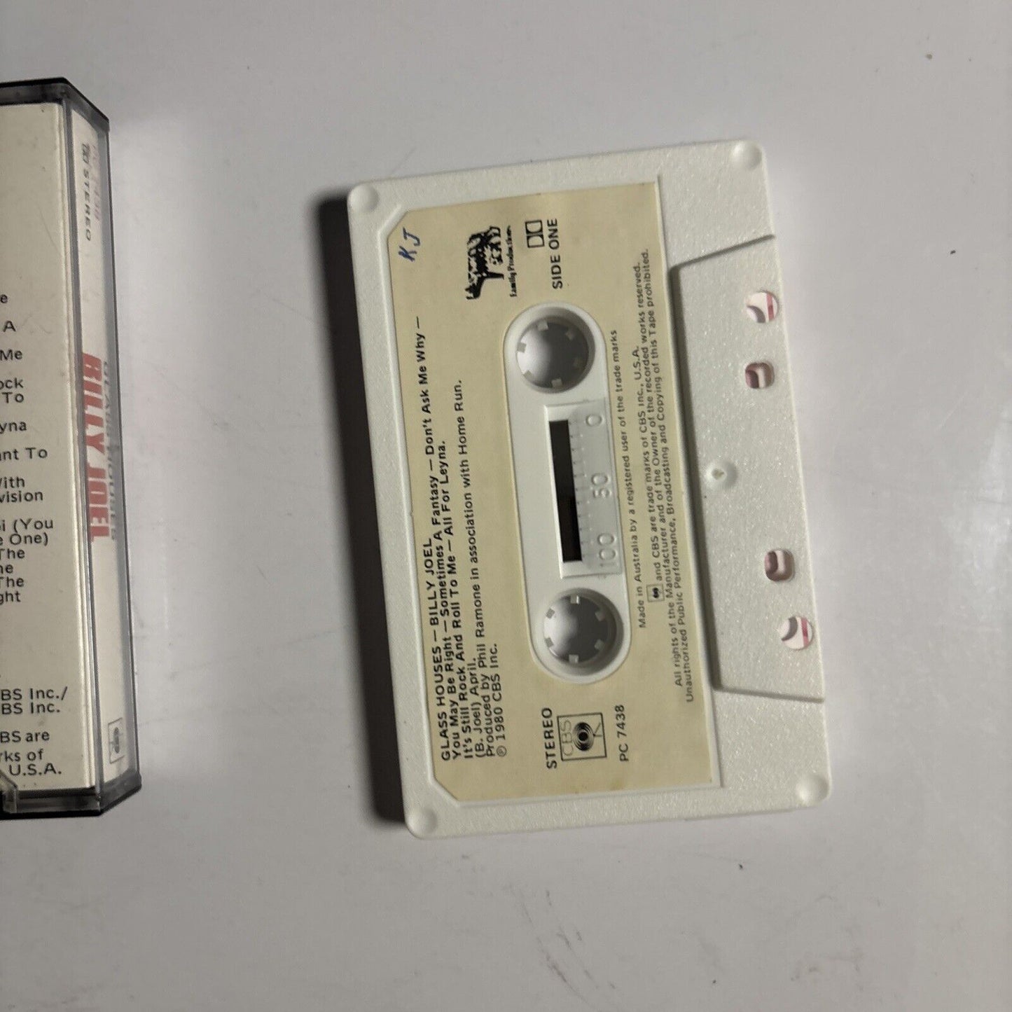 Billy Joel - Glass Houses (Cassette, 1980) Pc-7438