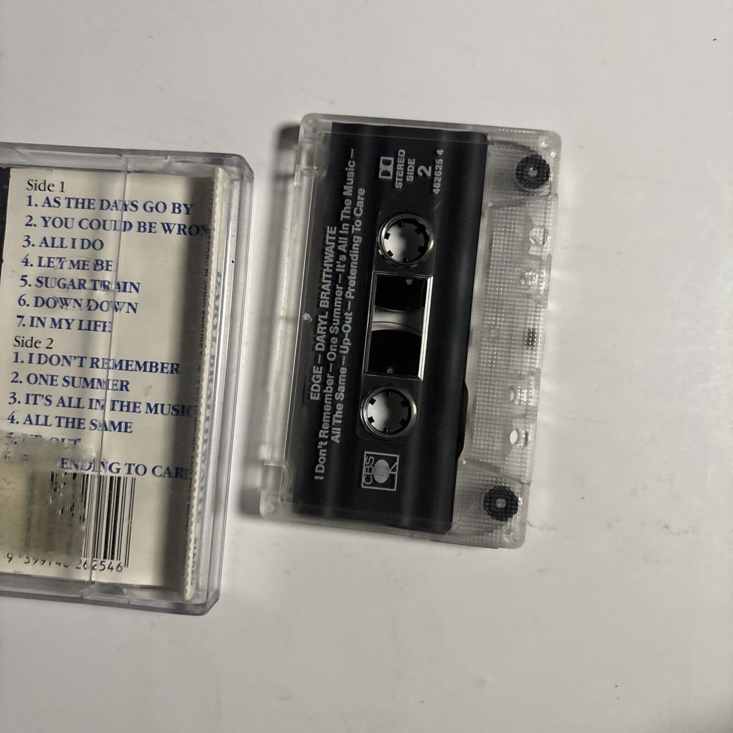 Daryl Braithwaite Edge (Cassette Tape, 1988) 462625 4 CBS Records 1988 O