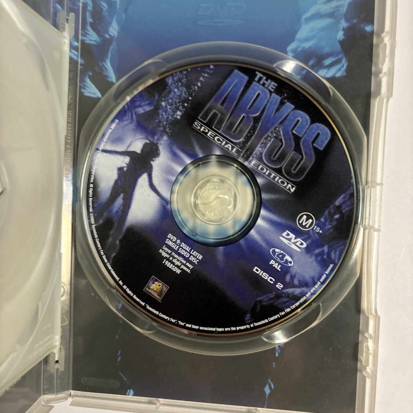 The Abyss - Special Edition (DVD, 1989, 2-Disc) James Cameron Region 4