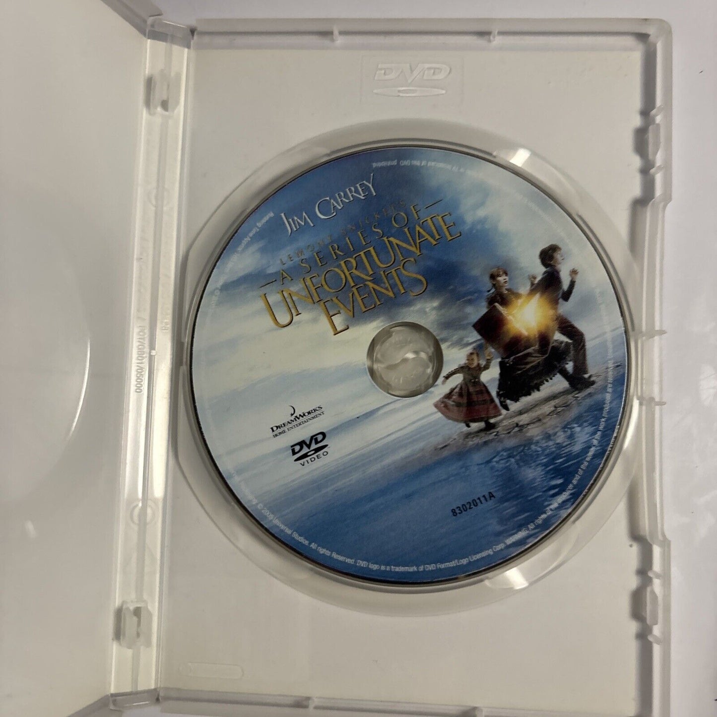 Lemony Snicket's: A Series of Unfortunate events (DVD, 2004) Jim Carrey Region 4