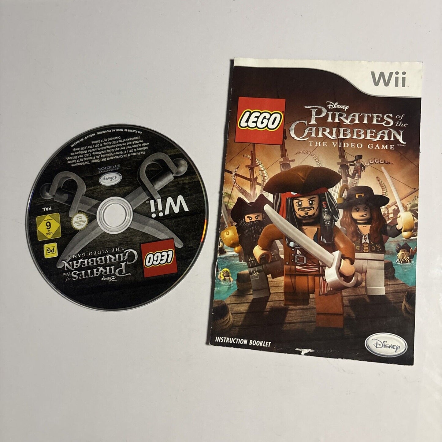 Pirates Of The Caribbean The Video Game Nintendo Wii PAL *Disc Only*