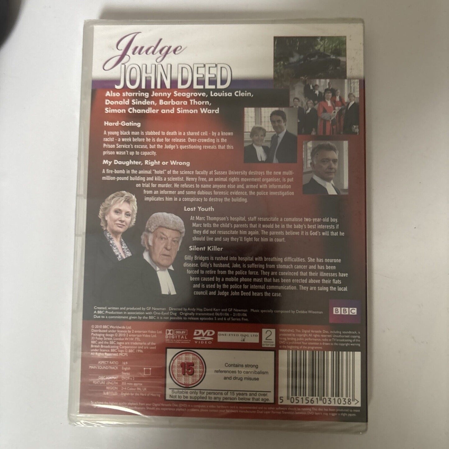 Judge John Deed - Series 5 Episodes 1-4 BBC (DVD, 2010) Region 4 &2 *New Sealed*