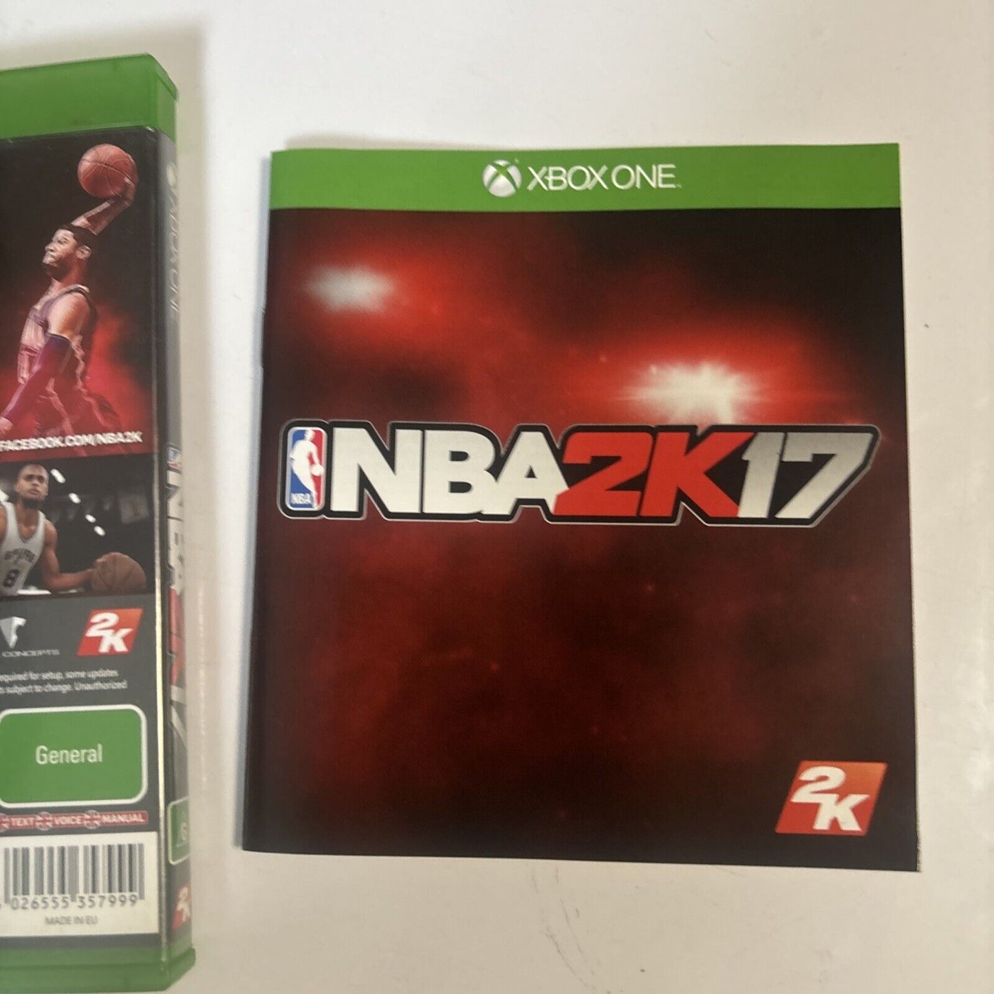 NBA 2K17 - Xbox One Game Paul George Manual