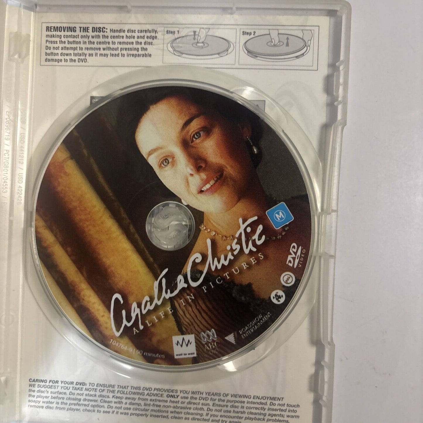 Agatha Christie - A Life in Pictures (DVD, 2004) Olivia Williams Region 4