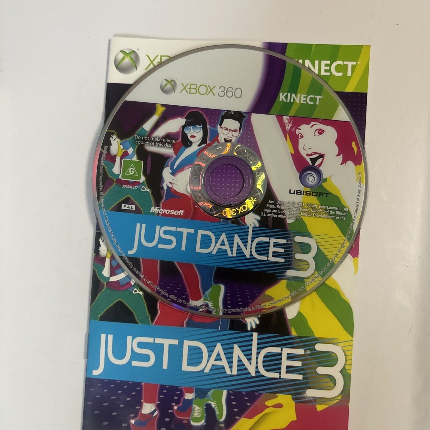 Just Dance 3 Special Edition - Microsoft Xbox 360 Complete With Manual