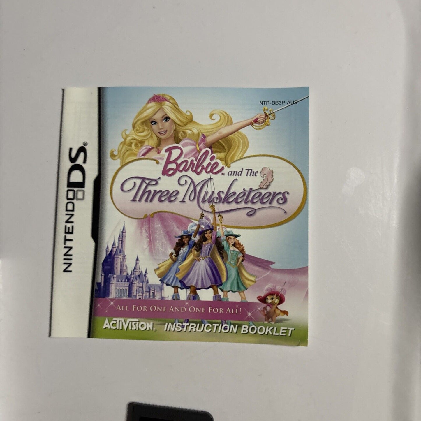 Barbie And The Three Musketeers Nintendo DS Manual