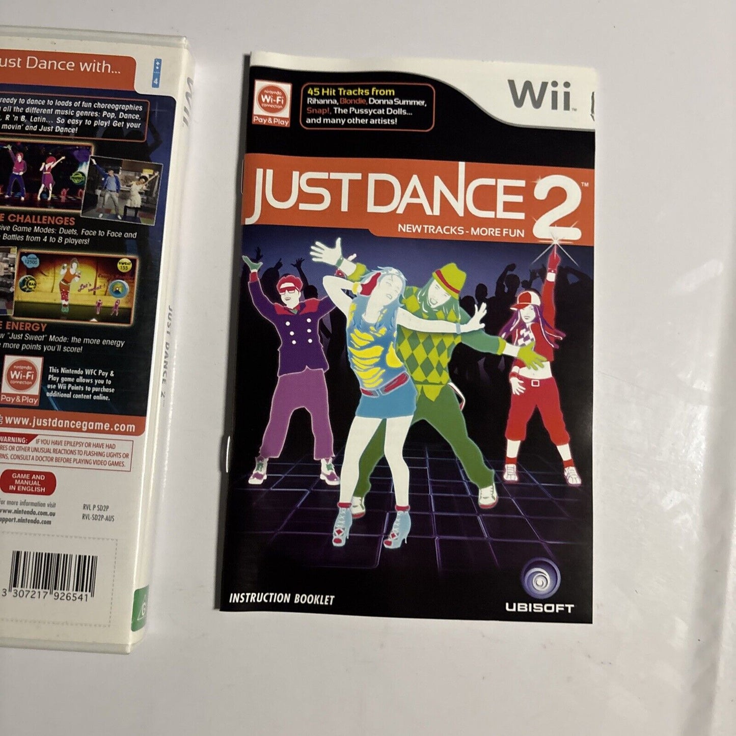 Just Dance 2 Nintendo Wii Complete with Manual PAL