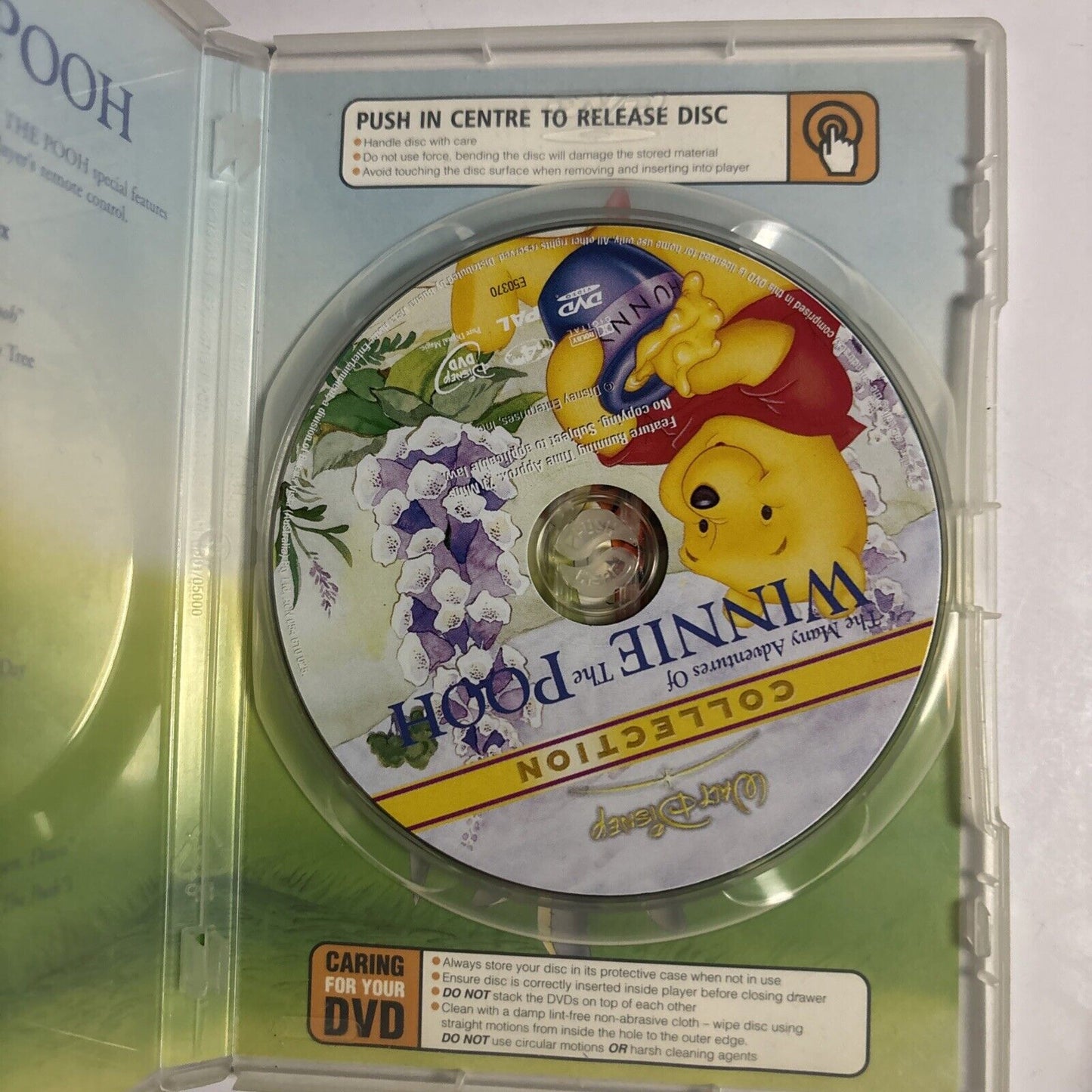 Winnie The Pooh: The Many Adventures of Winnie the Pooh (DVD, 1977) Region 4