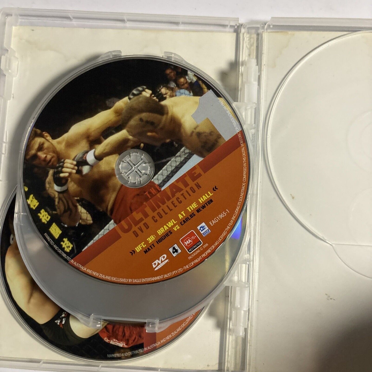 UFC Boxset : Vol 1 - 38,39,40,41,42 (DVD, 2006, 5-Disc) Region 4