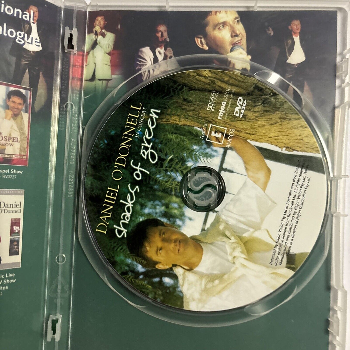 Daniel O'donnell In Concert - Shades of Green (DVD, 2003) All Regions