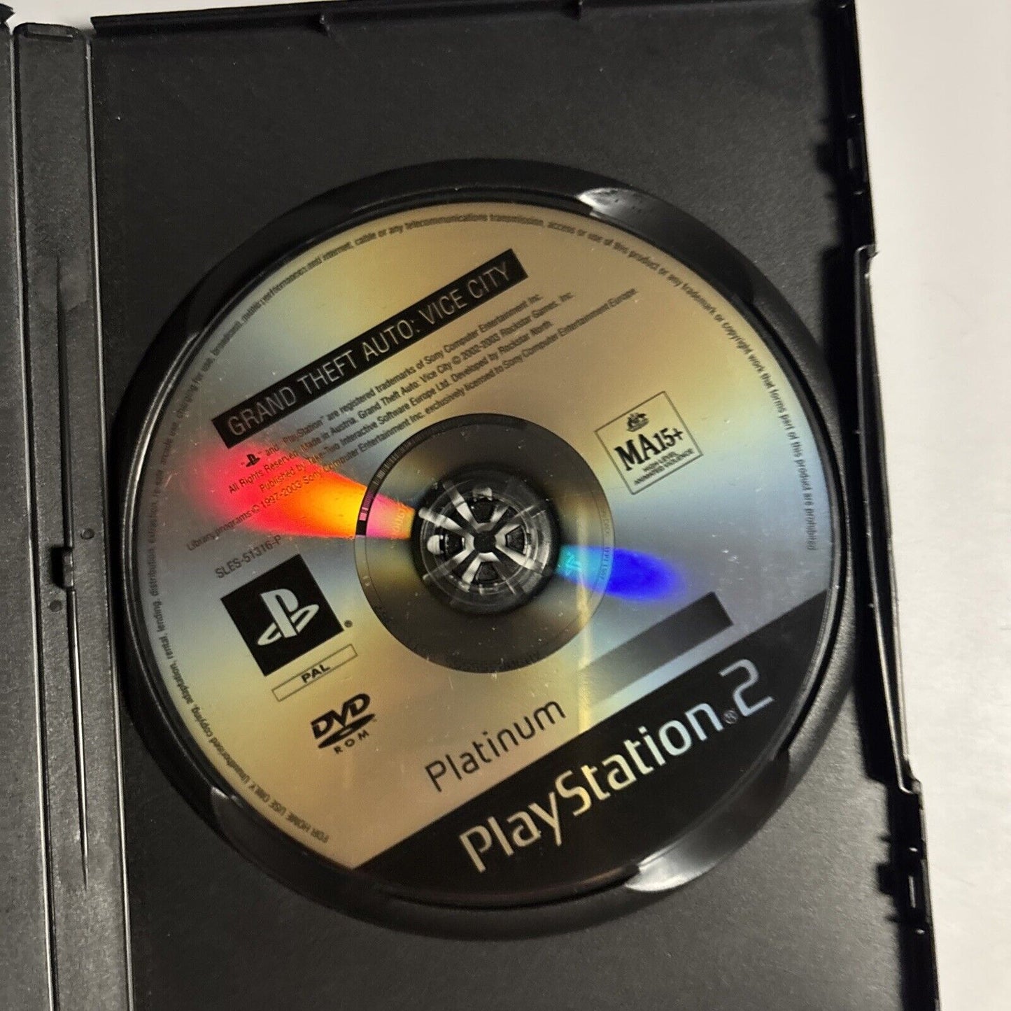 Grand Theft Auto Vice City (Sony Playstation 2 PS2, 2003 PAL)