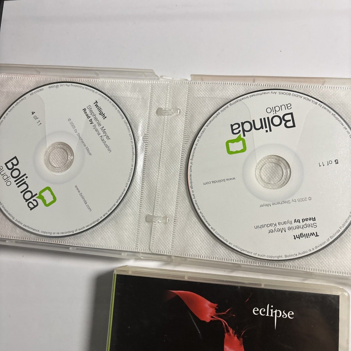 Twilight & Eclipse by Stephenie Meyer (Audio CD, 24-Disc)