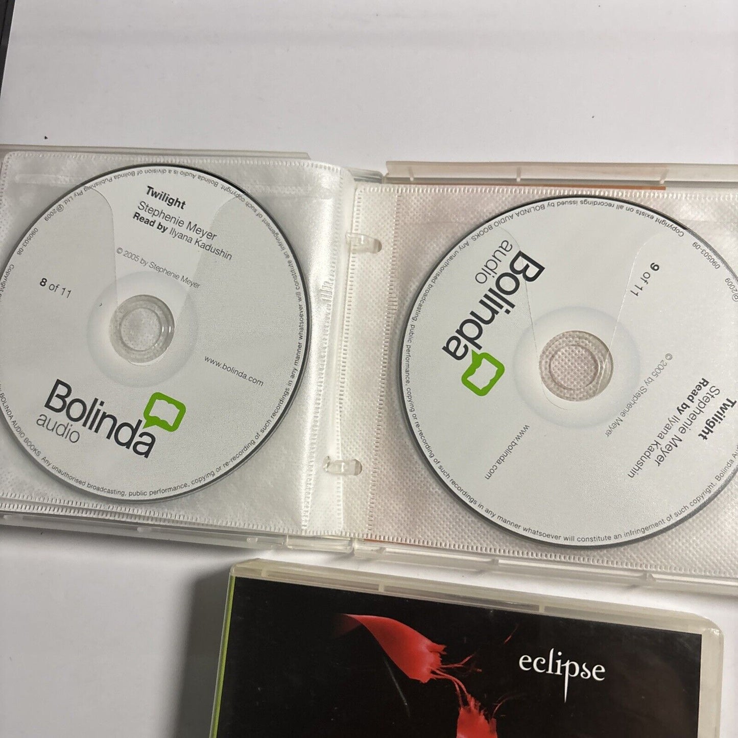Twilight & Eclipse by Stephenie Meyer (Audio CD, 24-Disc)