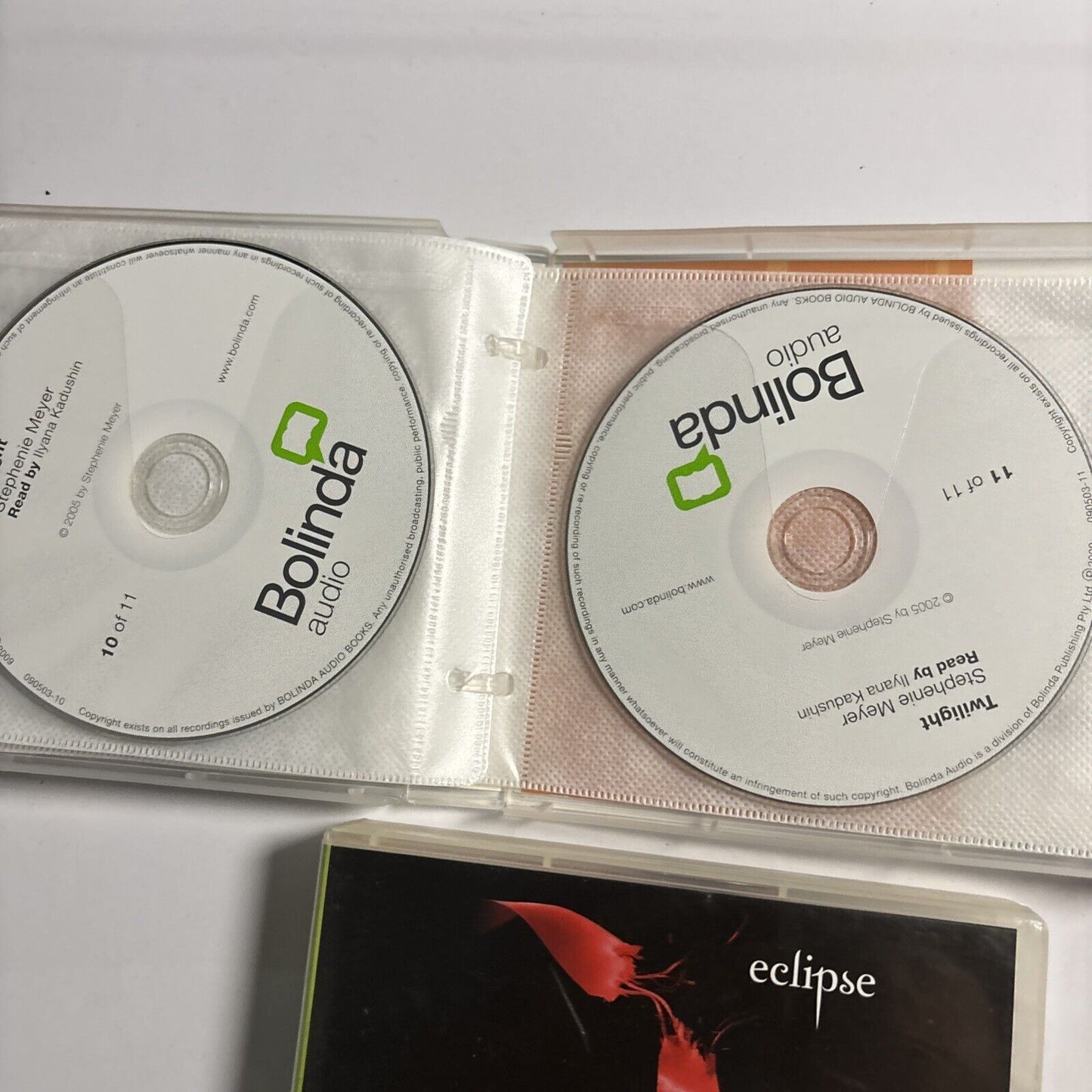 Twilight & Eclipse by Stephenie Meyer (Audio CD, 24-Disc)