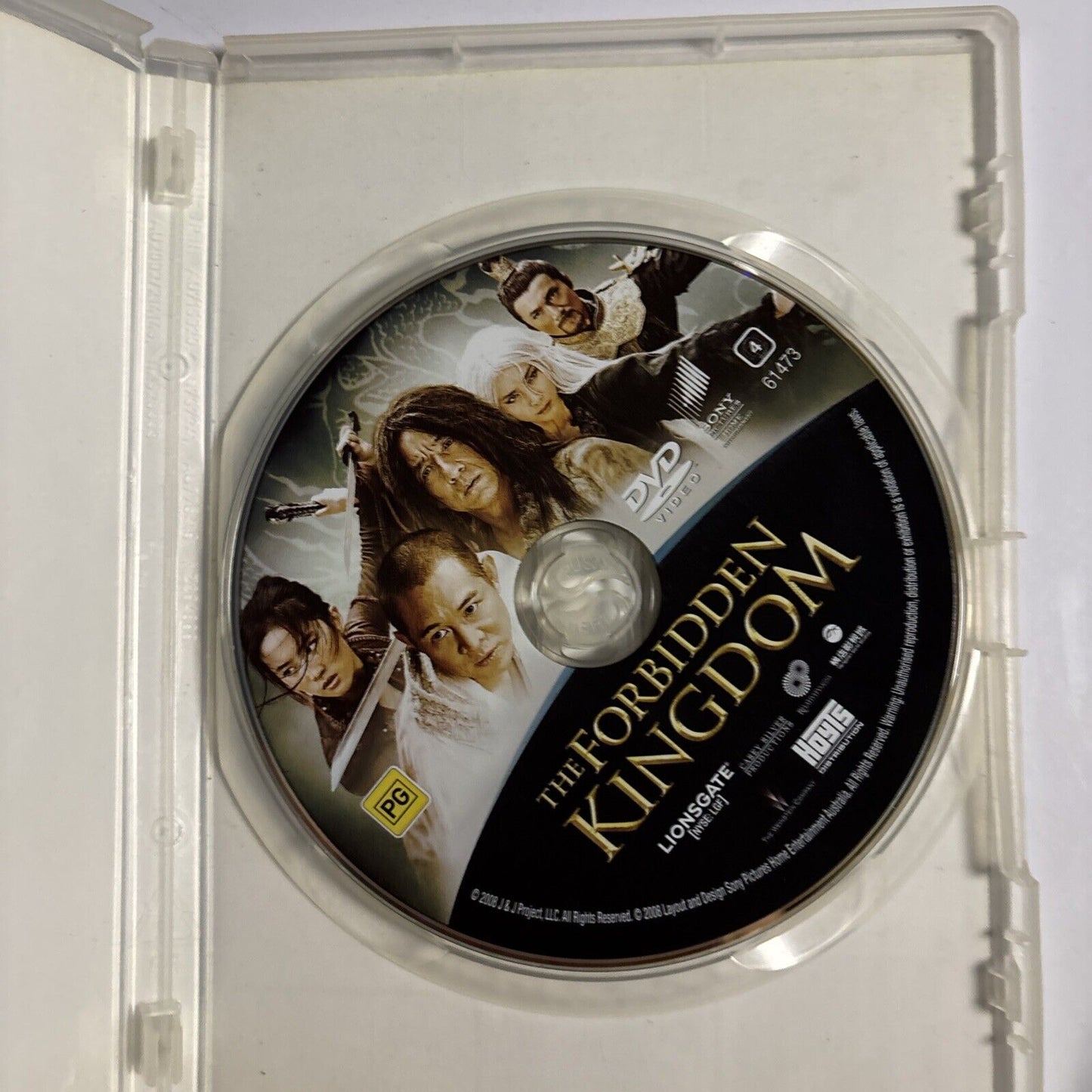 The Forbidden Kingdom (DVD, 2008) Jackie Chan Region 4