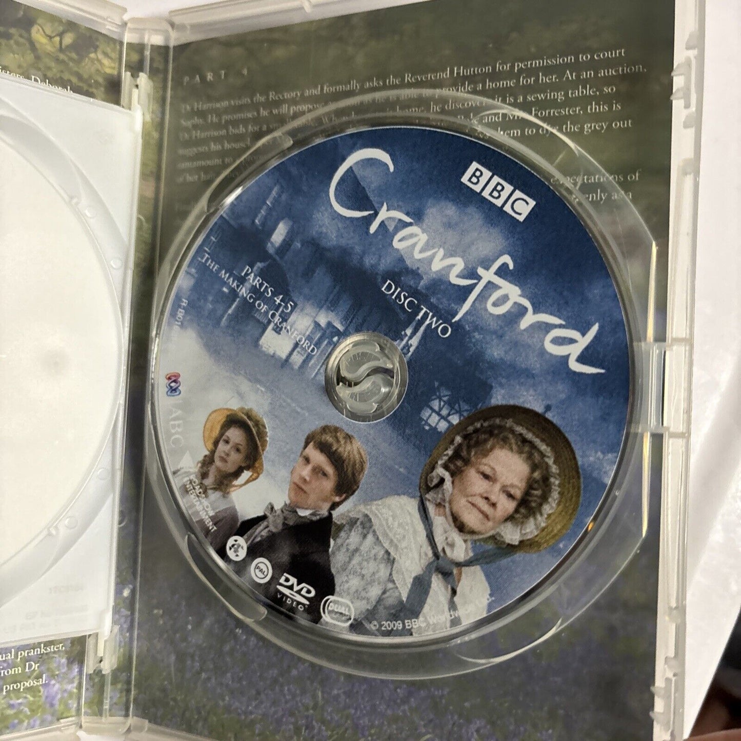 Cranford (DVD, 2007, 2-Disc) BBC Judi Dench Region 4