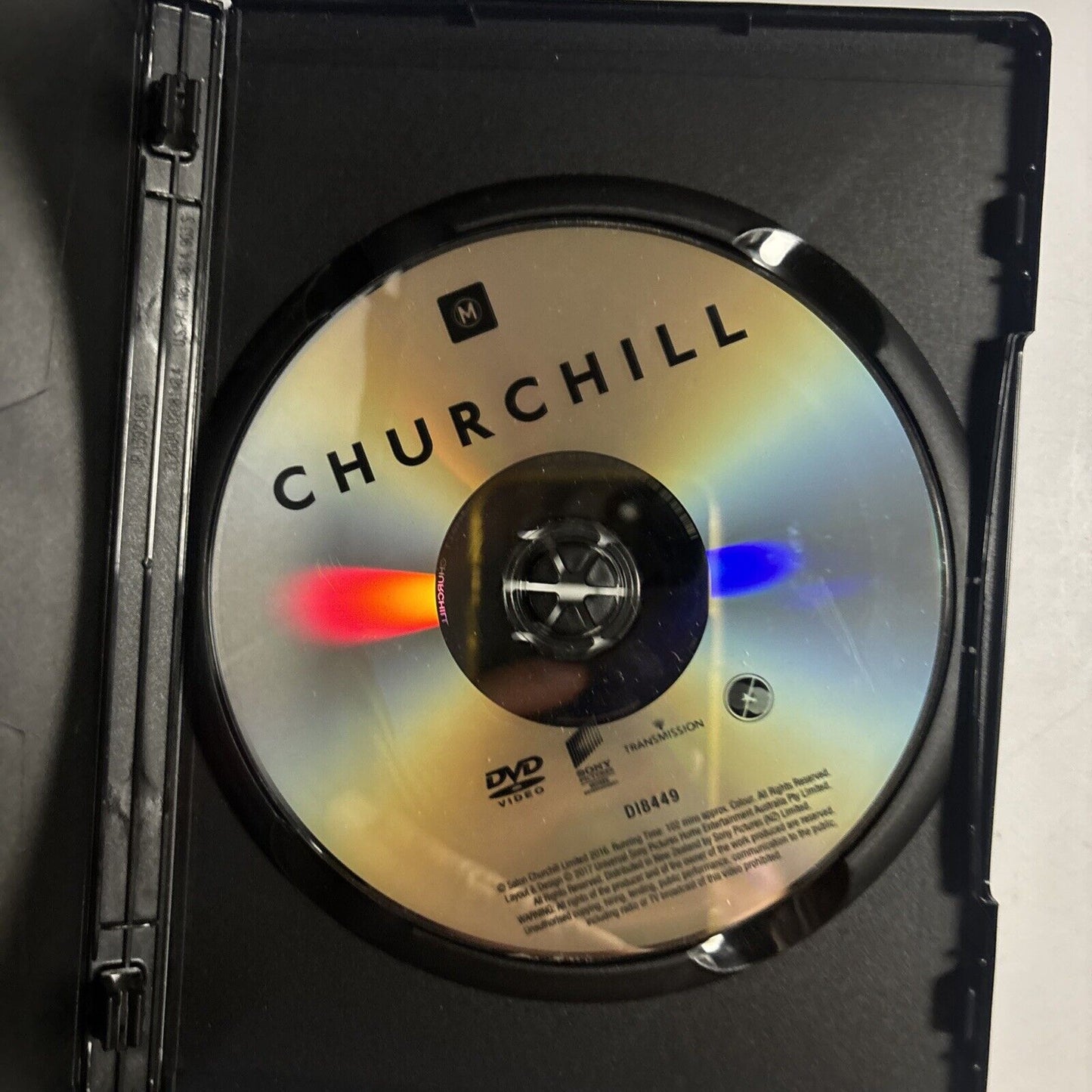 Churchill (DVD, 2017) Brian Cox, Miranda Richardson Region 4