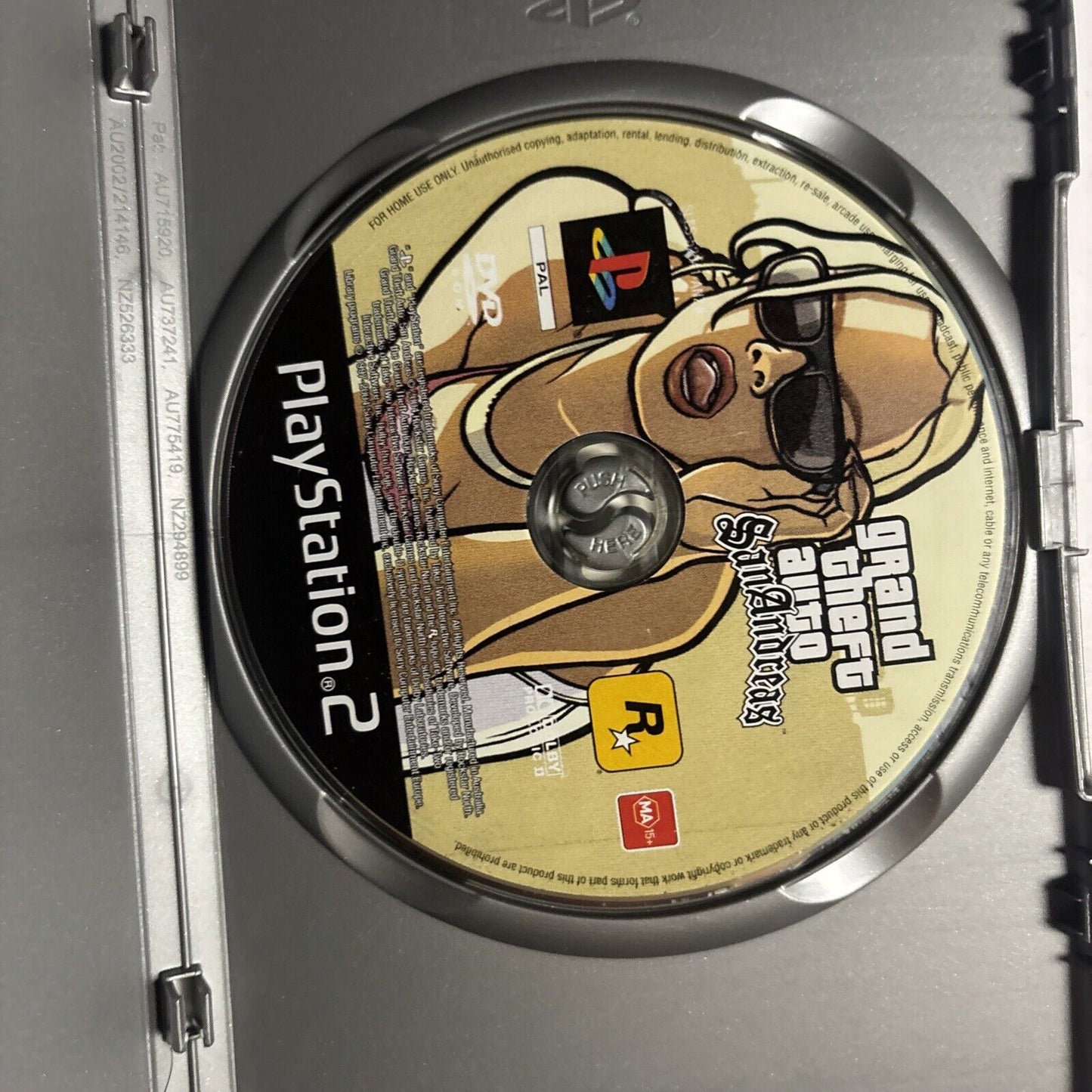 Grand Theft Auto San Andreas Platinum Sony Playstation 2 PS2 PAL