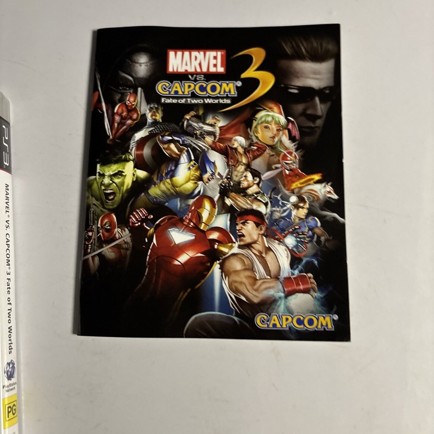 MARVEL vs CAPCOM 3: Fate of Two Worlds - Sony PlayStation 3 PS3 - With Manual