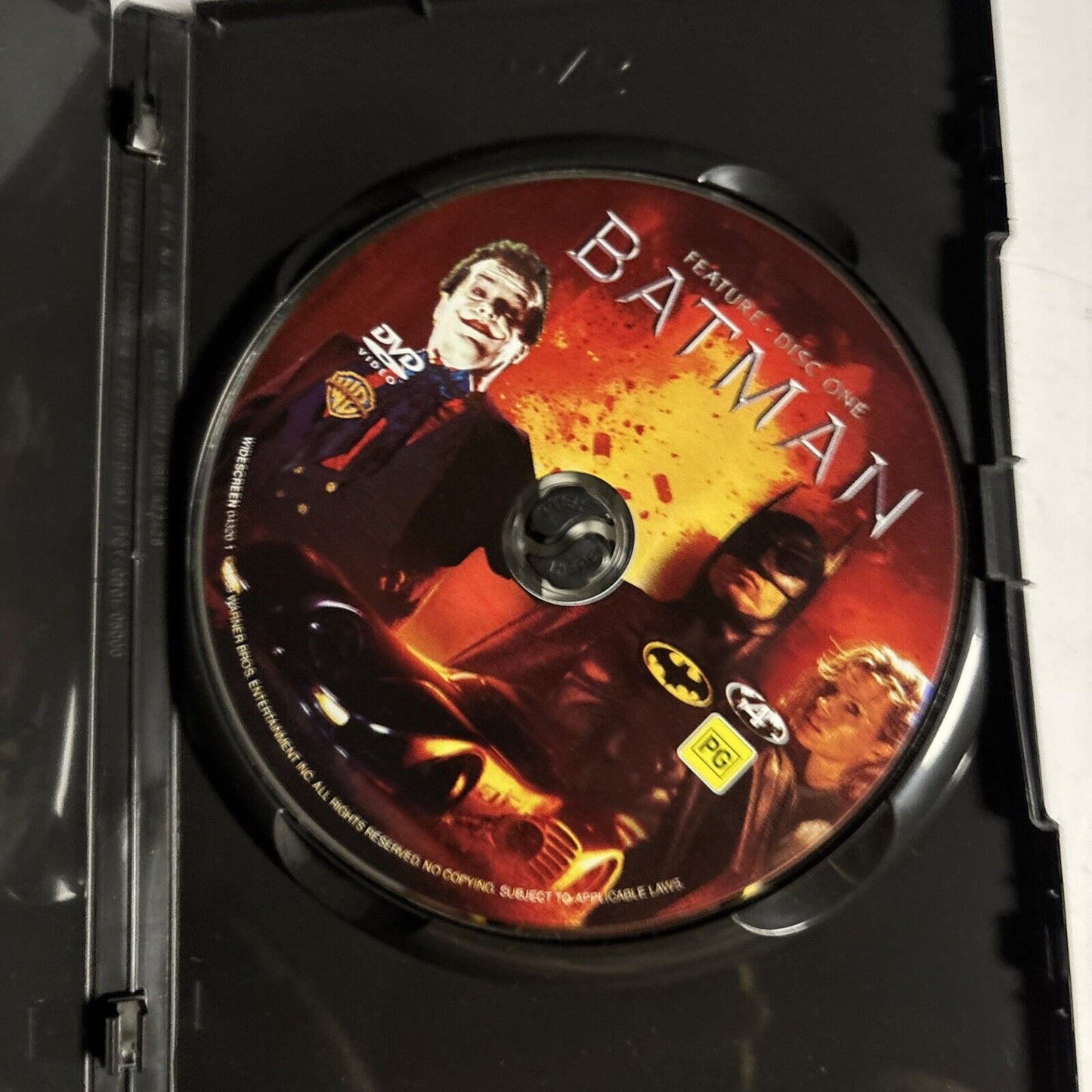 Batman (Special Edition, DVD, 1989) Michael Keaton, Jack Nicholson Region 4
