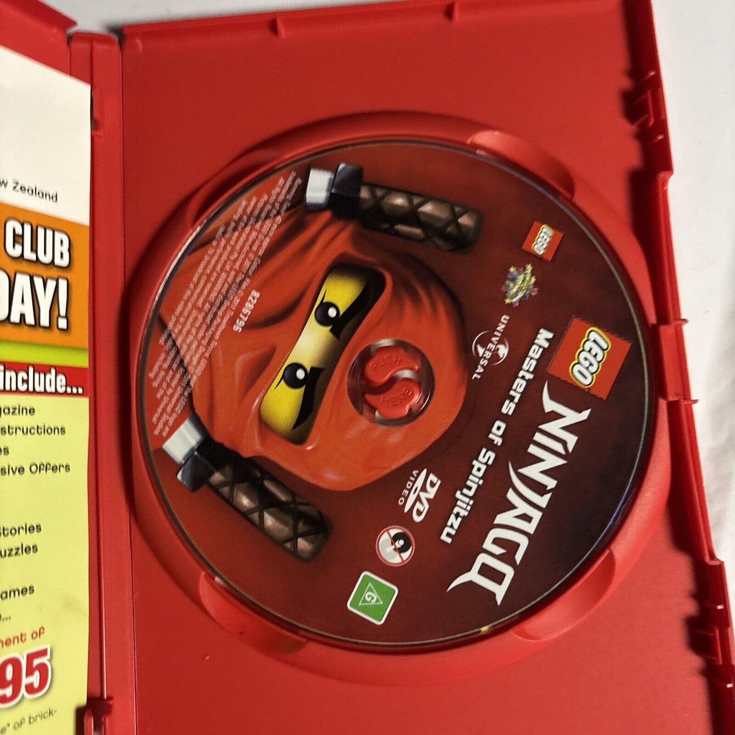 Lego Ninjago - Masters of Spinjitzu (DVD, 2011) Region 4 & 2