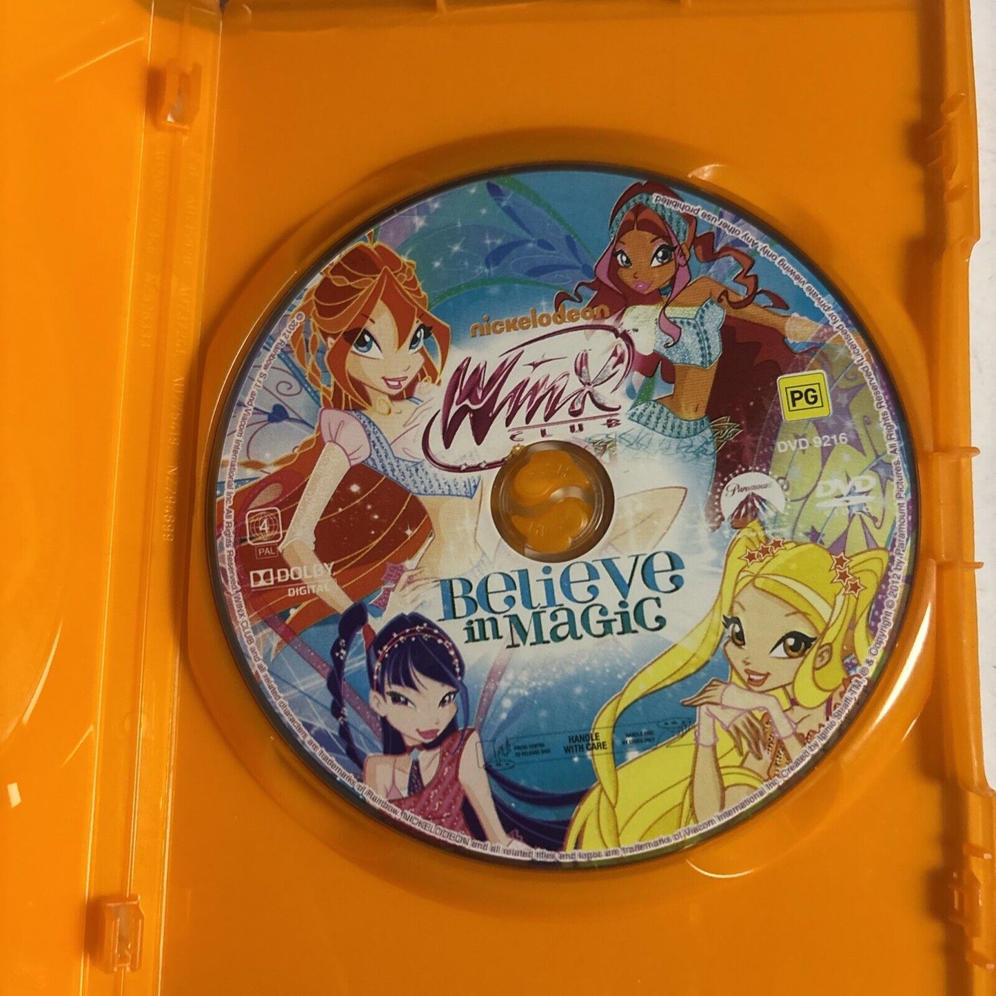 Winx Club - Believe in Magic (DVD, 2007) Region 4