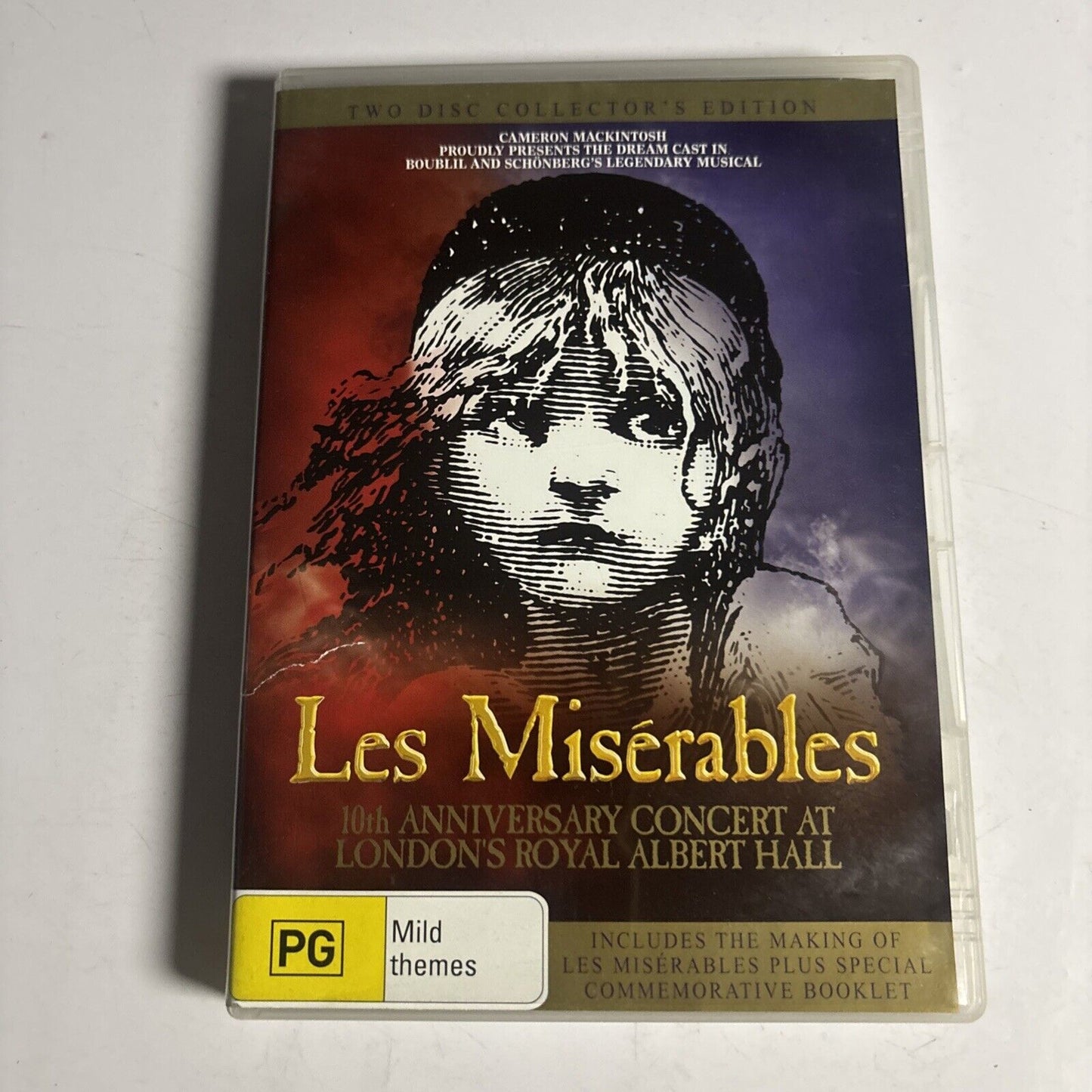 Les Miserables - 10th Anniversary Concert at the Royal Albert Hall (DVD, 1986)