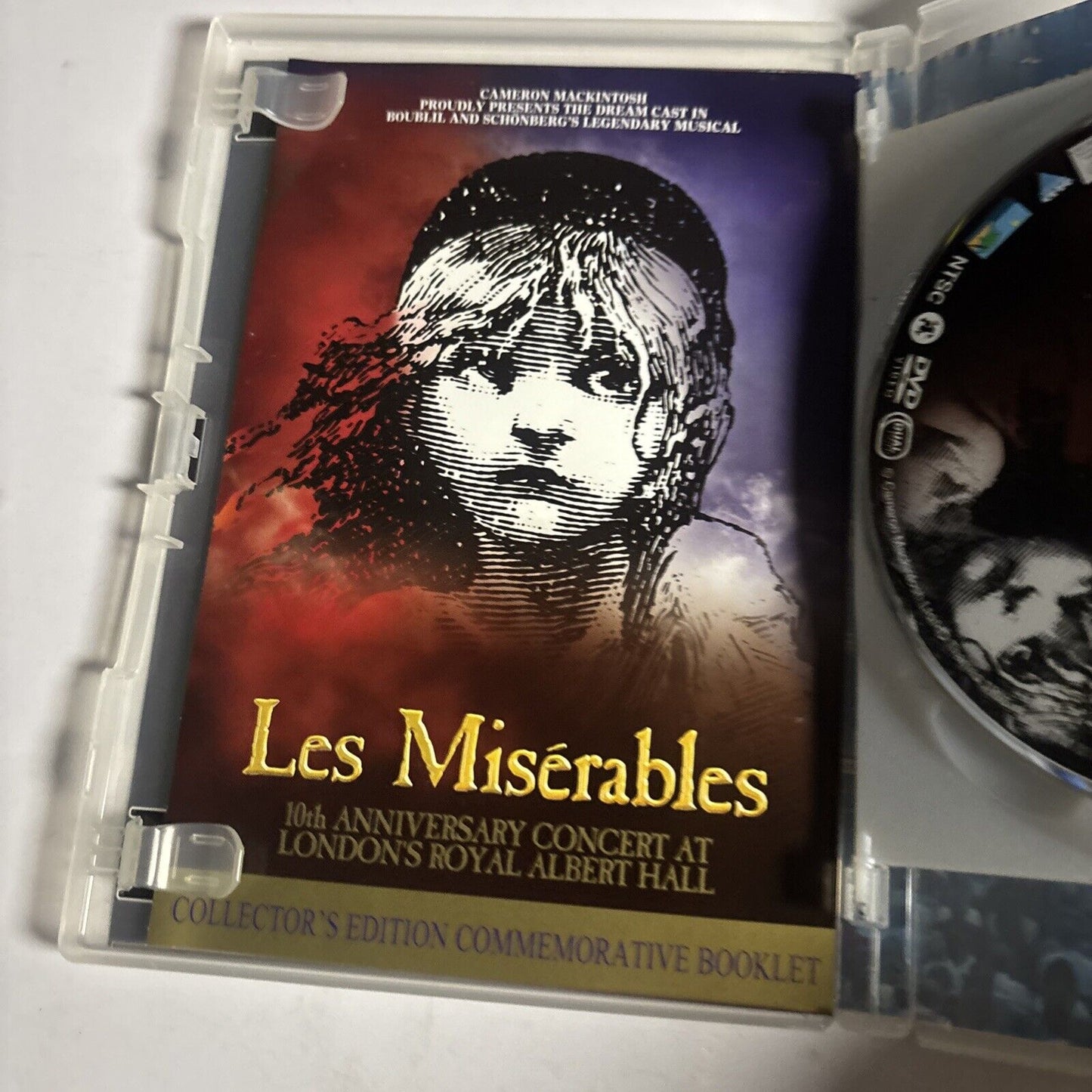Les Miserables - 10th Anniversary Concert at the Royal Albert Hall (DVD, 1986)