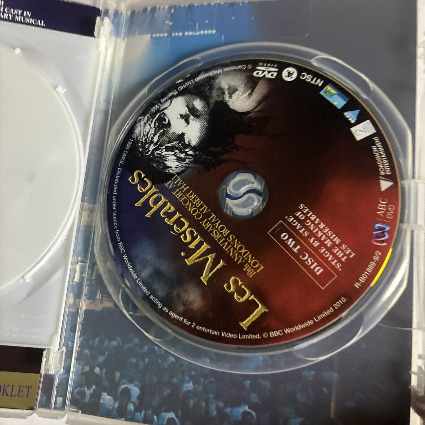 Les Miserables - 10th Anniversary Concert at the Royal Albert Hall (DVD, 1986)