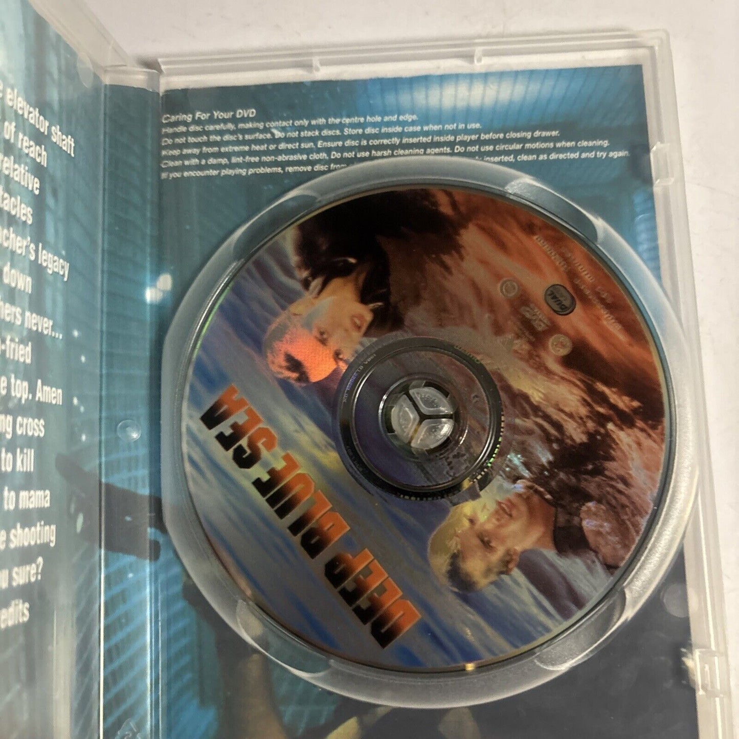 Deep Blue Sea (DVD, 1999) Samuel L Jackson, LL Cool J Region 4