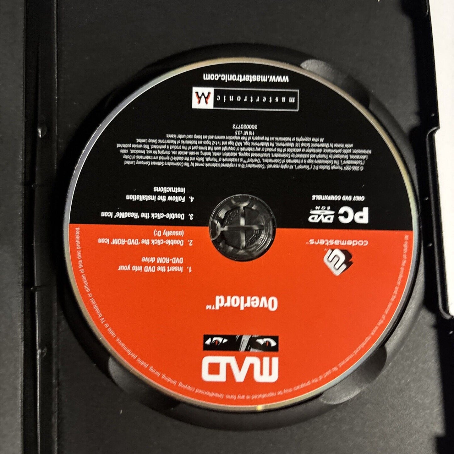 Overlord PC 2007 DVD-ROM