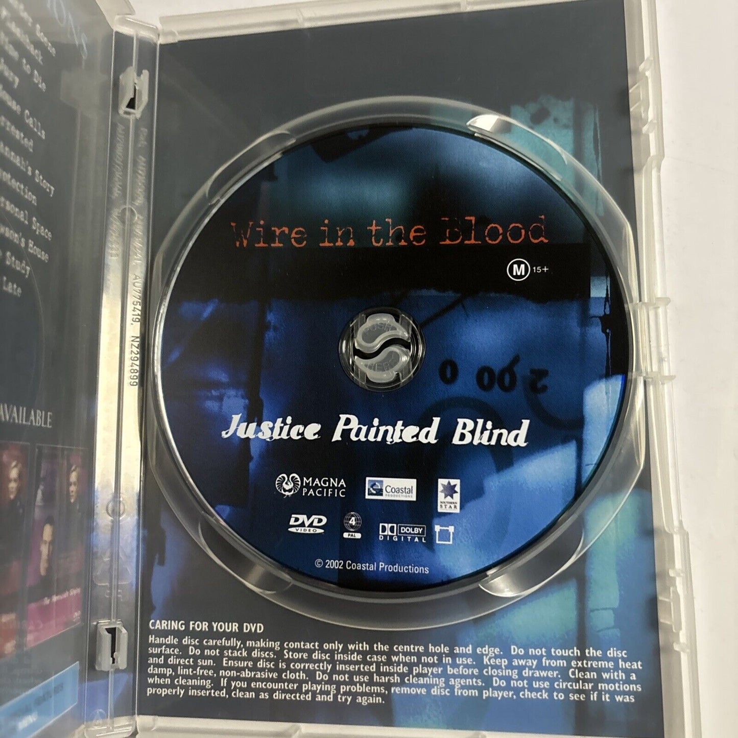 Wire in the Blood : Series 1 (DVD, 2003, 3-Disc) Robson Green Region 4