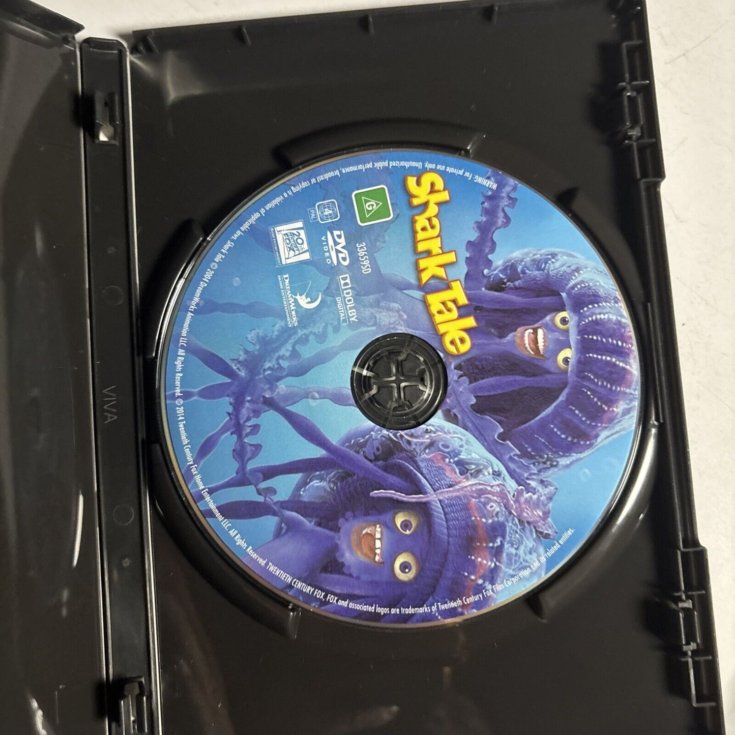 Shark Tale (DVD, 2004) Will Smith, Jack Black Region 4