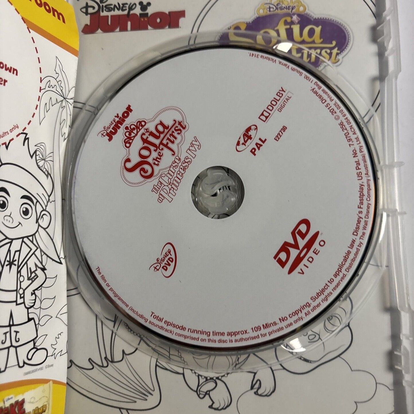 Sofia the First - The Curse of the Princess Ivy (DVD, 2014) Region 4