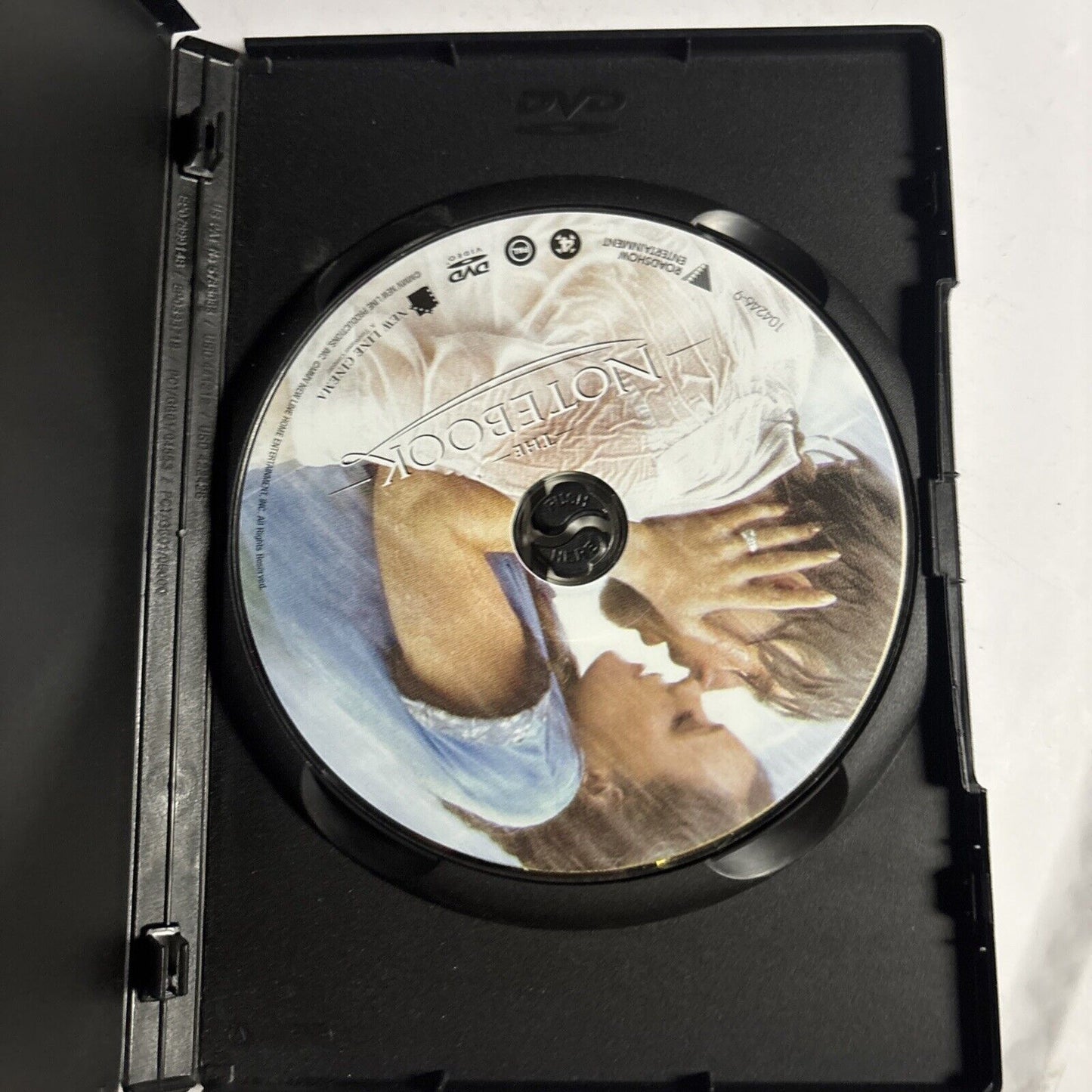 The Notebook (DVD, 2004) Ryan Gosling, Rachel McAdams Region 4