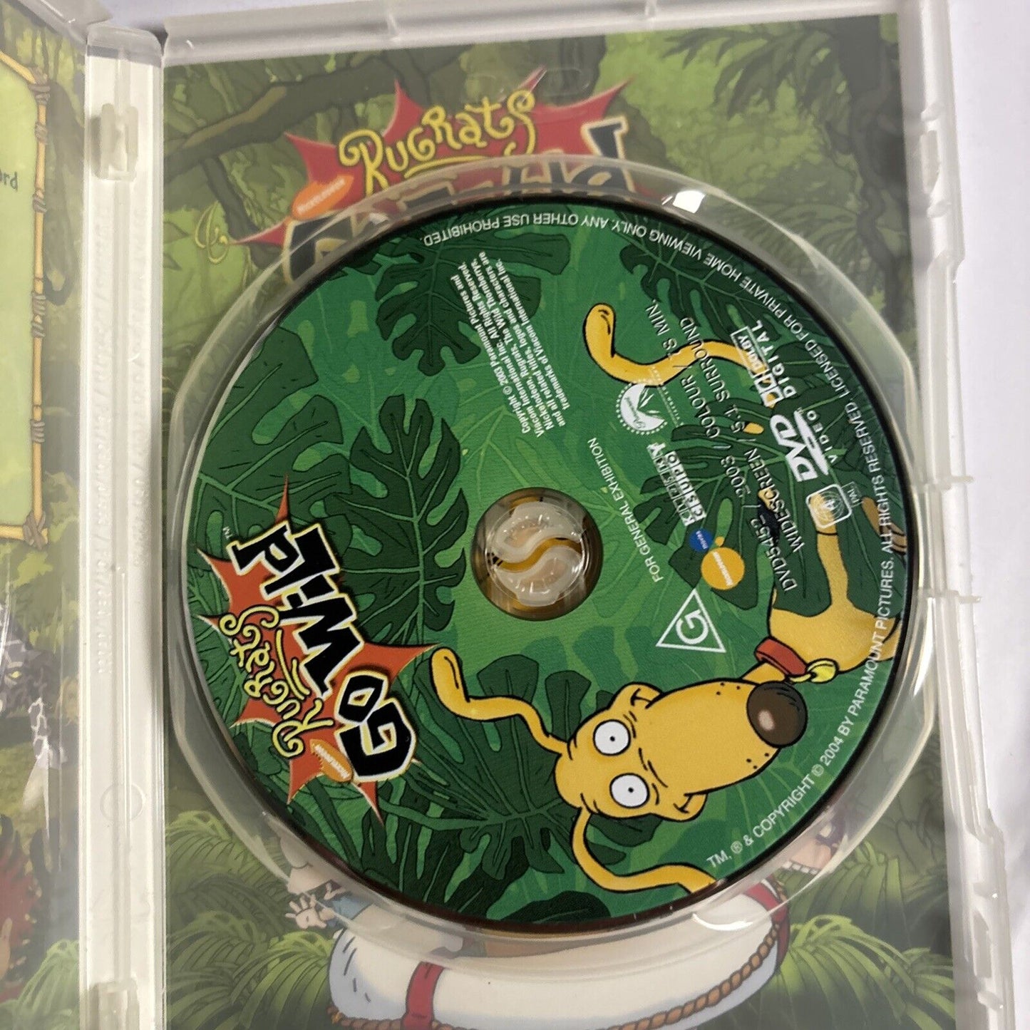 Rugrats Go Wild (DVD, 2003) Tim Curry, Bruce Willis Region 4