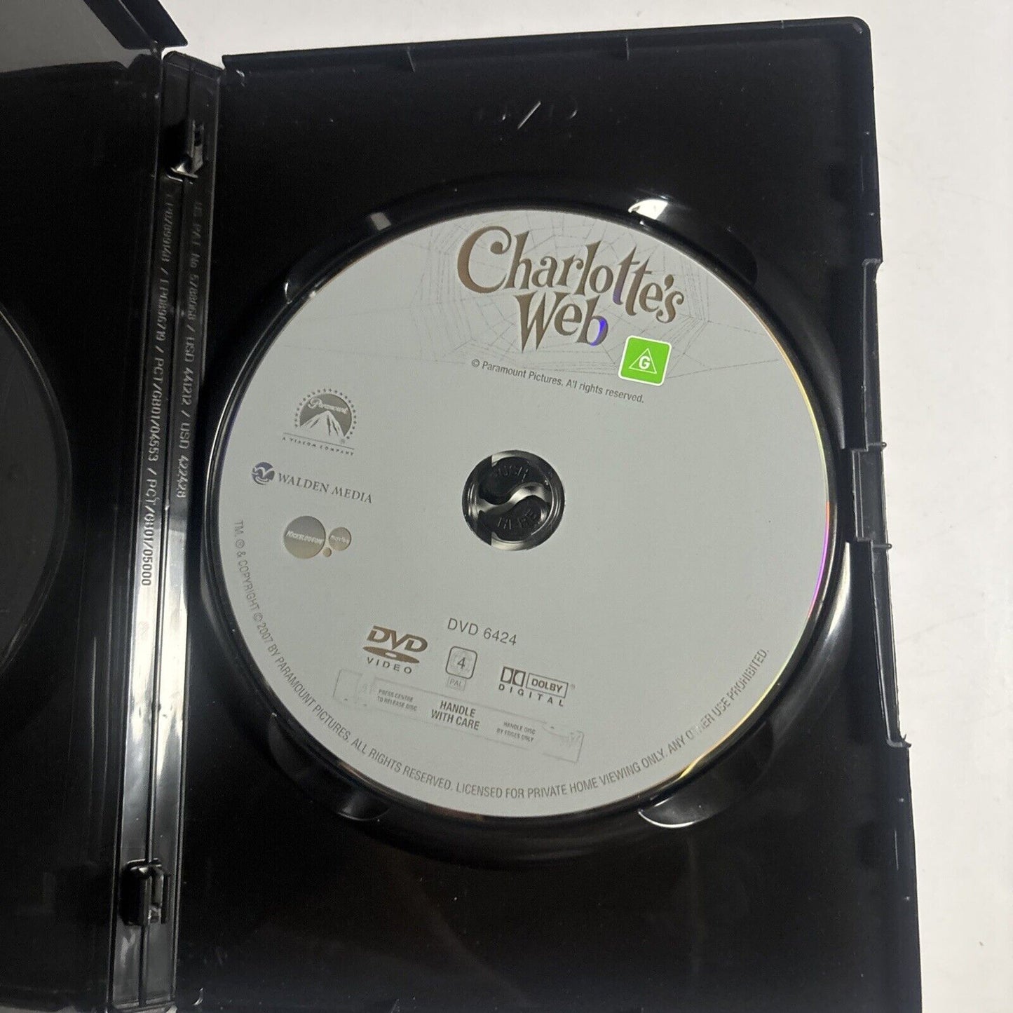 Charlotte's Web (DVD, 2006) Robert Redford, Oprah Winfrey, Julia Roberts Region4