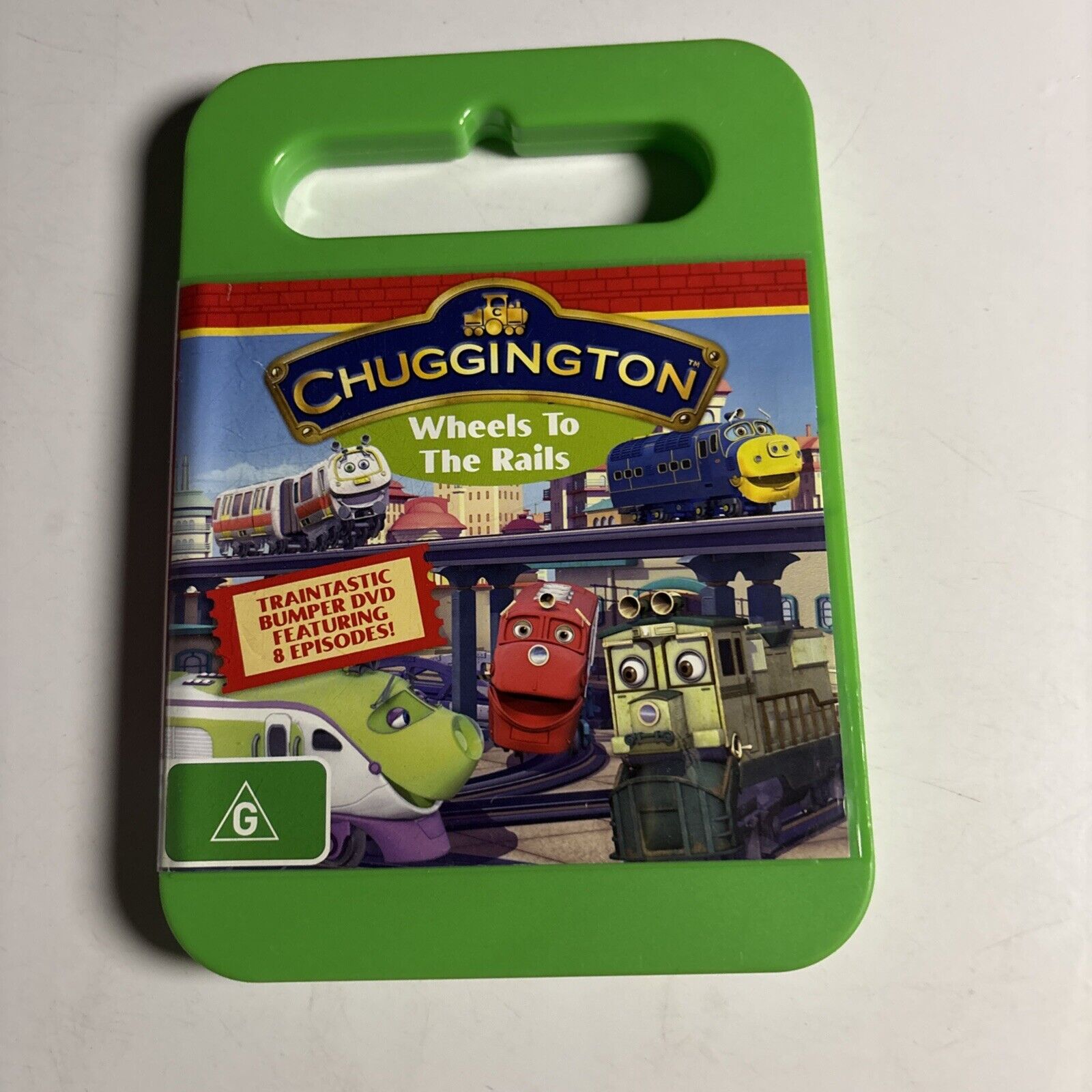 Chuggington Wheels To The Rails DVD 2008 Region 4 Retro Unit chuggington-wheels-to-the-rails-dvd-2008-region-4-retro-unit