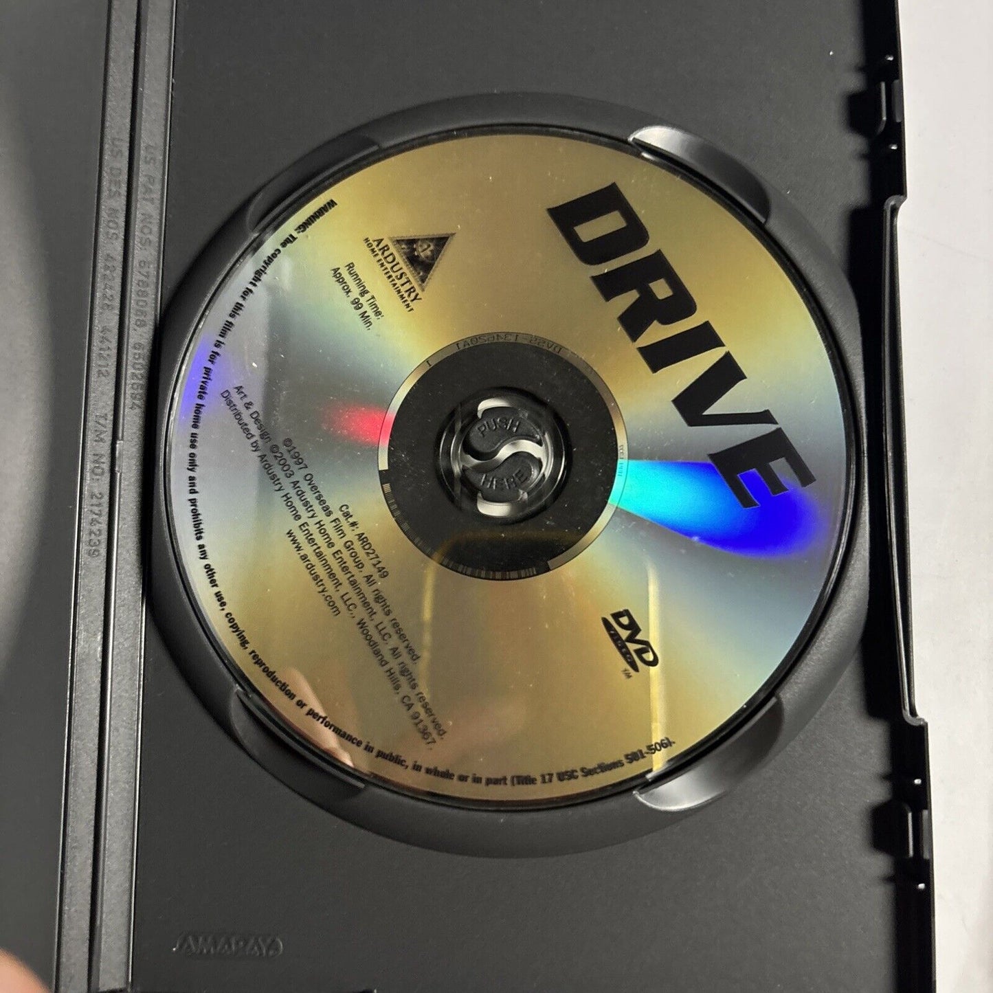 Drive (DVD, 1997) Brittany Murphy, Mark Dacascos, Kareem Hardison All Regions