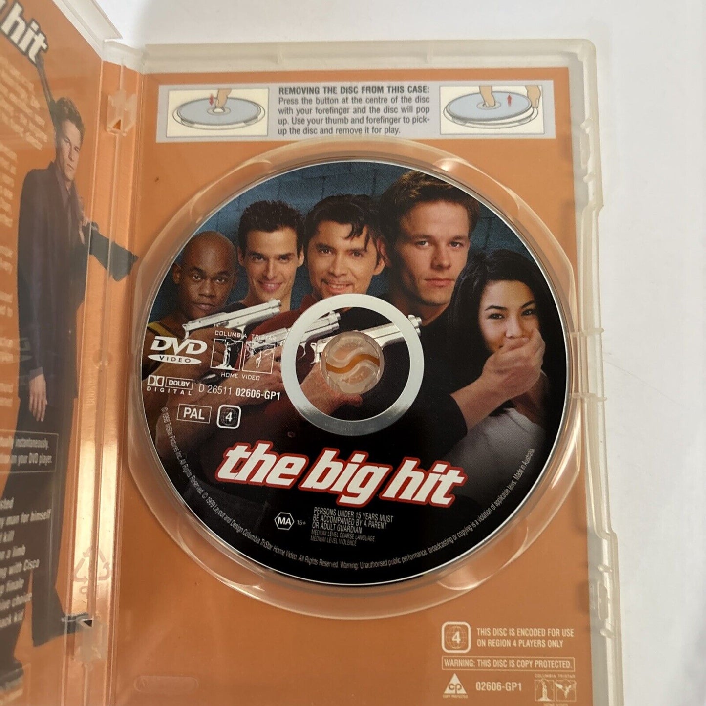 The Big Hit (DVD, 1998) Mark Wahlberg, Christina Applegate Region 4
