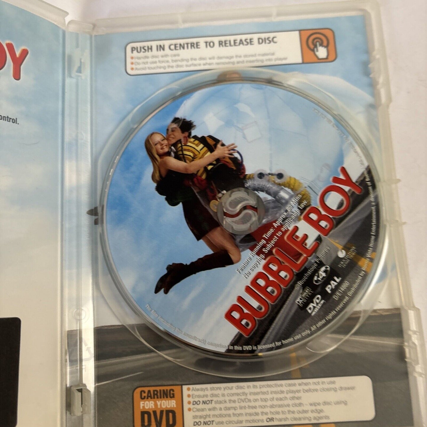 Bubble Boy (DVD, 2001) Jake Gyllenhaal, Swoosie Kurtz Region 4